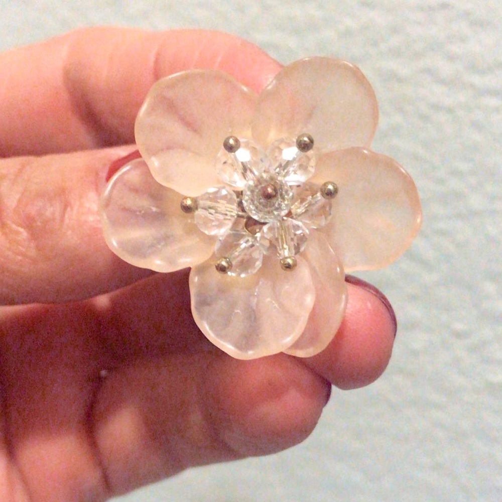 Flower Pink Earrings